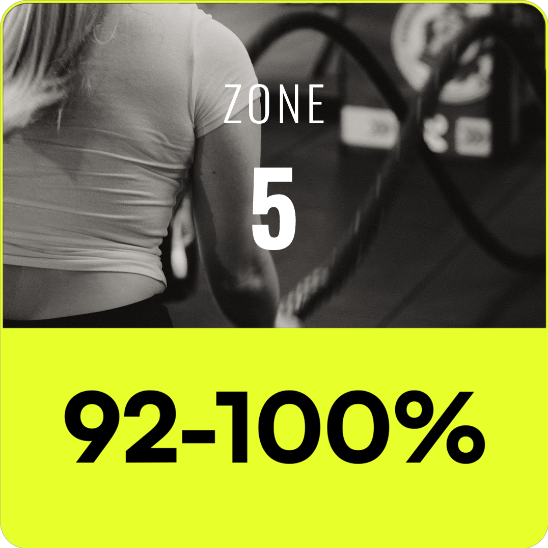 zone 5 maximale inspanning